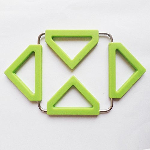 Verstellbare Silikon Trivet Für für heiße Gerichte Küche oder Esstisch Topf Pads heiße Pads Küche Tisch trivet Gericht trivet Tischsets - 3