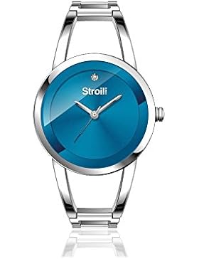 Uhr Damen Stroili nur Zeit Gehäuse und Armband in Stahl–Zifferblatt Öl