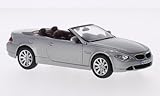 Baujahr : 2004 BMW 6er Cabriolet (E64), metallic-dunkelgrau, 2004, Modellauto, Fertigmodell, I-iScale 1:43