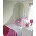 Mosquito Nets 4 U Bed Canopy with Daisies, White