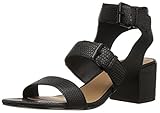 memory foam sock liner Tahari Damen TA-Dalton Sandalen mit Absatz, schwarz, 37.5 EU