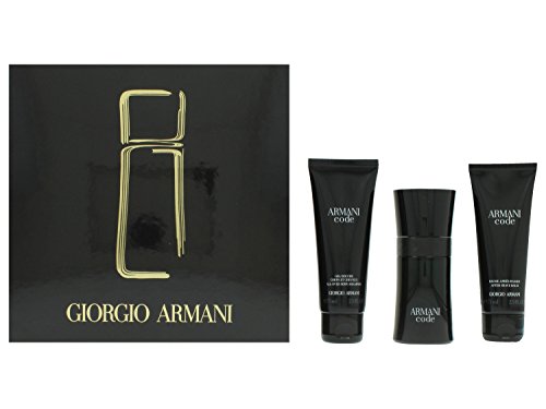 Giorgio Armani Code Pour Homme giftset, Eau de Toilettespray, all over body shampoo, as balm, 1er Pack (1 x 200 ml) - 2