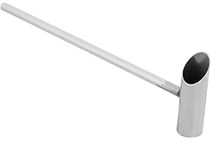 LANTRO JS 29cm/11.6in Marshmallow macchina Cucchiaio in acciaio inossidabile, Pezzi di ricambio per macchine per zucchero filato, Cucchiaio Macchina per Zucchero Filato