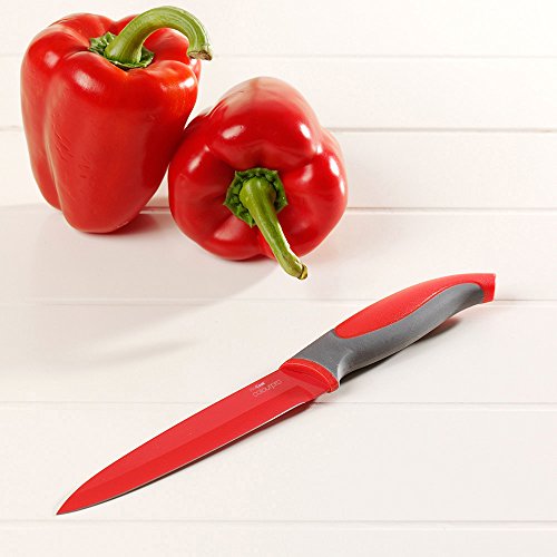 ProCook Colourpro Universalmesser, 13 cm, rot - 2