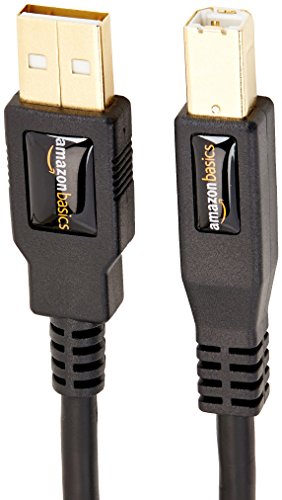 AmazonBasics USB 2 0-Druckerkabel A-Stecker auf B-Stecker  4 8  m