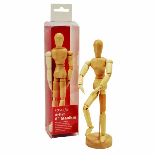 REEVES 8490800 Gliederpuppe, 20 cm