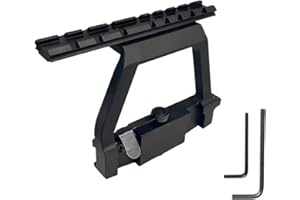 APLUSGEAR Scope Mount Heavy Duty Scope Mount Base Saiga Hot Mount Side Rail Base for 20mm Rail