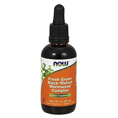 Now Foods, Fresh Green Black Walnut Wormwood Complex, 2 fl oz (60 ml)