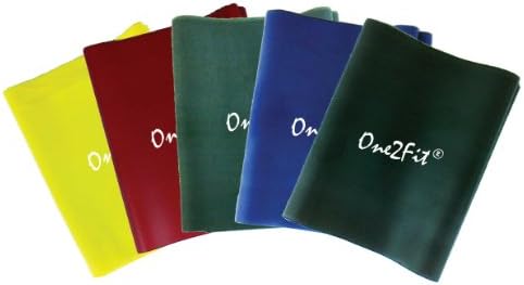 One2Fit Resistance bands - 1m, 1.2m, 1.5m, 2m, 5.5m