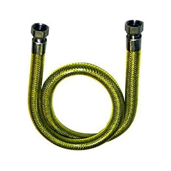 Tubo Flessibile Gas 1 Metro Acciaio Inox - A Norma EN 15266 Per Piani Cottura E Cucine - Foto 7