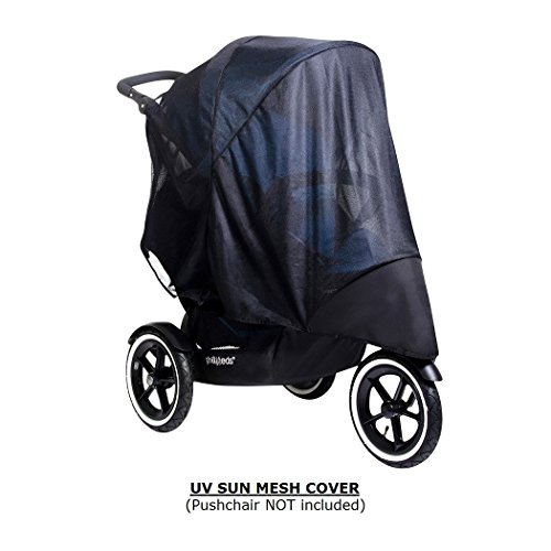 Phil & Teds DOUBLE UV Mesh Sun Cover for Navigator Baby Pushchair