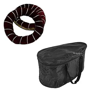 SG Musical Indian Handmade - Combo Tabla Carry Bag, 1 Tabla Ring Set 05