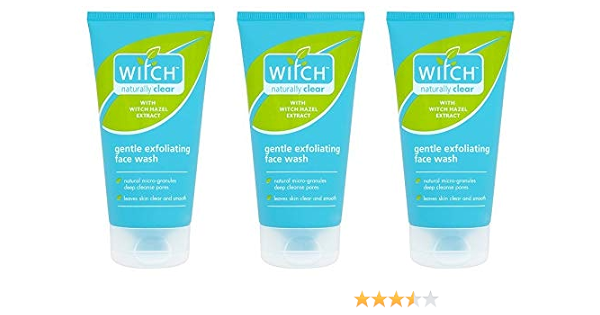 witch exfoliating face wash