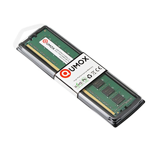 QUMOX 4GB DDR4 2133 2133MHz PC4-17000 PC-17000  288 Pin  DIMM de Memoria de 4GB para computadora Escritorio PC