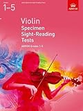 Image de Violin Specimen Sight-Reading Tests, ABRSM Grades 1-5: from 2012