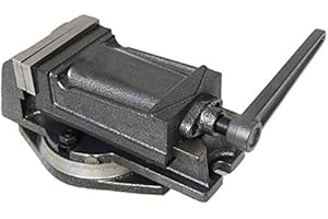 KATSU TOOLS KATSU Morsa da Banco 4" 100mm, Base Girevole di Precisione a 360 Gradi, Trapano a Colonna Radiale Tornio e Fresatrice Morsetto per Meccanici e Ingegneri 4021544