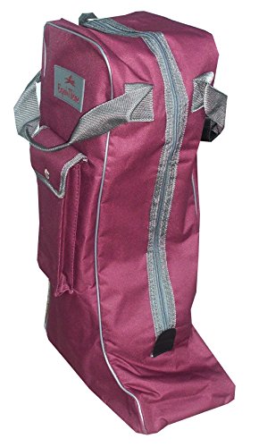Amesbichler Stivali Tasche Vino Rosso (Fucsia) | reitstiefeltasche | Custodia per Stivali da Equitazione | Stivali Beutel equitheme