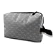Produktbild Tangram Foxes Grey and Orange Travel Makeup Cute Cosmetic Case Organizer Portable Storage Bag for Women