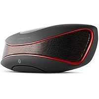 Energy Sistem Music Box BZ3 - Altavoz portátil con Bluetooth (USB/SD, FM, Audio-In, display retroiluminado) negro y rojo