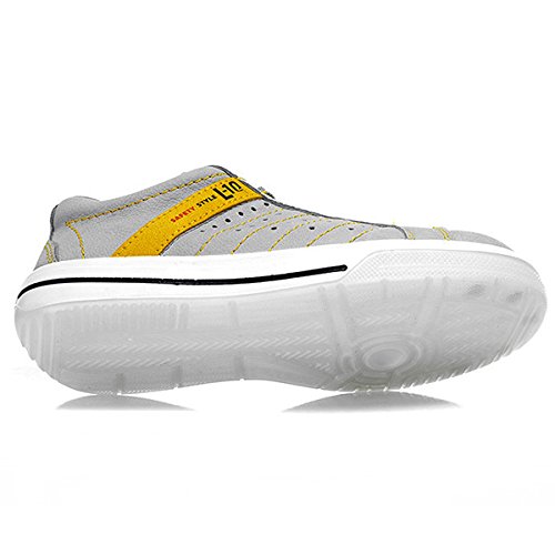 Elten Sicherheitshalbschuh „Breezer grey Low“ ESD S1, Größe 43, 72109-43 - 2