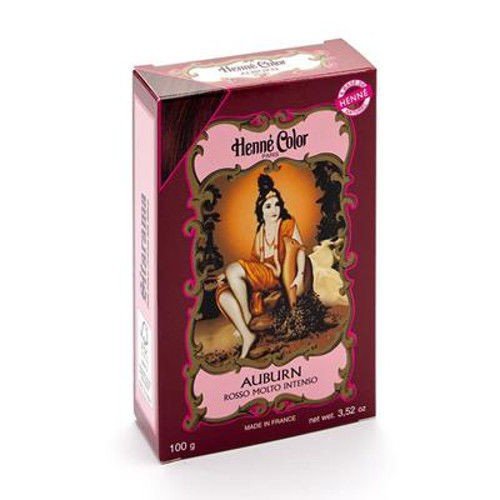 SITARAMA Hennè Color - Coloration Capillaire Auburn - Hennè superrenforçé - Yumi Bio Shop