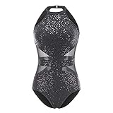 Beweglich genug, bewegungsfreier, paillettenbesetzter Körperanzug, hautfreundlicher und weicher Stoff, schnell trocknend, leicht, angenehm zu tragen, während Sie ihn tragen