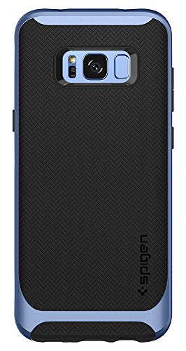 Spigen Funda Galaxy S8  Carcasa  Neo Hybrid  Protecci  n interna flexible y marco reforzado de parachoques duro para Galaxy S8  2017  - Coral Azul
