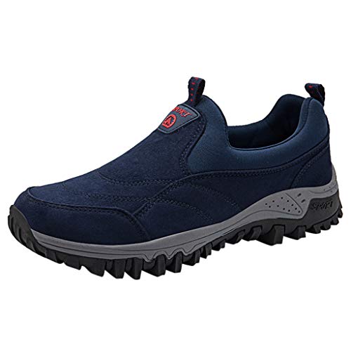 Preisvergleich Produktbild RYTEJFES Wanderschuh Herren rutschfeste Laufschuhe Wanderschuhe Atmungsaktiv Sneaker Outdoor Leichtgewicht Trainers Schuhe Outdoorschuhe