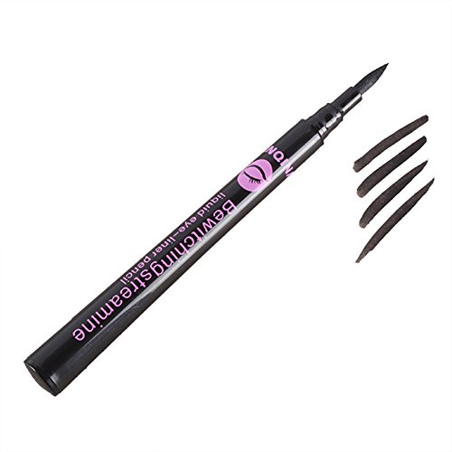 Silvercell Schwarz Wasserdicht-Gel Flüssig Eyeliner-Bleistift-Feder-Verfassungs-Werkzeug - 2