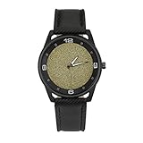 Luckhome Armbanduhr Für Damen Herren Uhr Armband Frauen Mit Lederarmband Geschäfts Klassisch Analog Quarz Dünn Luxus Elegant Simple Style Fashion Casual Damenuhr Lederband