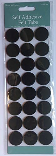 Self Adhesive Felt Sticky Pads Medium Circle (Approx 30mm) Tabs Floor Furniture Protect