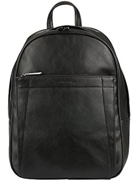 Gsell Rucksack David Jones 686604, Schwarz Synthétique façon cuir