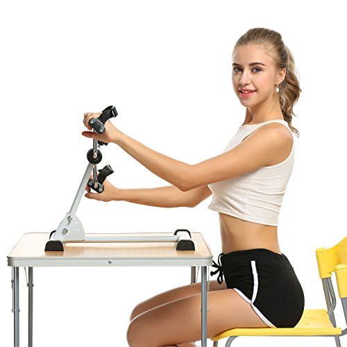 Ancheer verstellbar Pedal-Trainingsgerät,Pedaltrainer,Bein-Pedaltrainer,Mini Heimtrainer, Physiotherapie - 6