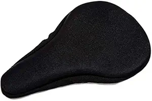 Serveuttam Cycle Seat Cover with 100% Silicon Gel - Saddle Cushion for Bicycle Seat | Extra Soft Padded Gel Seat for Cycle | Bike Gel Cover for Comfortable Ride