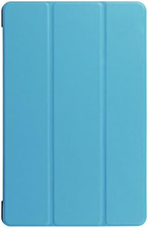 PCATEC Acer Iconia One 10 B3-A30/A3-A40 Case Cover Ultra Slim Lightweight Smart Shell Stand Cover Case for Acer Iconia One 10 B3-A30 Tablet 10.1 Inch/ Acer Iconia Tab 10 A3-A40 10.1 Inch Display Guard Tablet (Sea Blue)