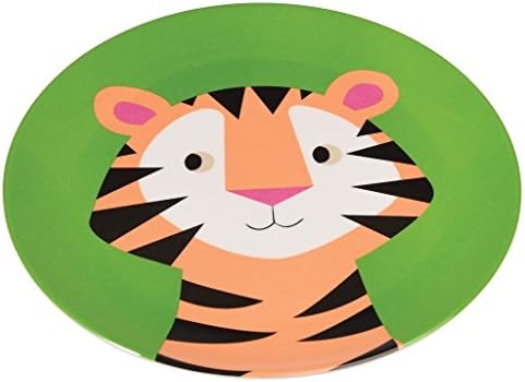 Children's Melamine Plates - Choice of Design (Tiger)
