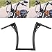 Produktbild Viviance  16 Zoll Rise Ape Hangers Fahrradlenker Schwarz Für Harley Softail Flst Fxst Sportster XL