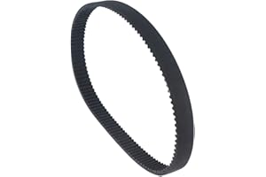 Geeyu Cinturón de Tiempo HTD-3M-261, Longitud 261mm, Cinturón de Bucle Cerrado, Ancho 9mm 6mm 12mm, 87teeth, cinturón síncrono de Caucho, Tono 3mm Piezas de Repuesto