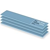 ARCTIC TP-3: &Uuml;st&uuml;n Performanslı Termal Ped, 120 x 20 x 0,5 mm (Performans Kaybı Olmadan 2,0 mm'ye Kadar İstiflenebilir), 4 Ad