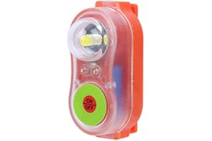 Aeun Lumière Auto-éclairante d'eau de Mer, Lumière de Gilet de Sauvetage de 30 G, Lampe de Lumière d'attraction Visible, Sauvetage pour Gilet de Sauvetage