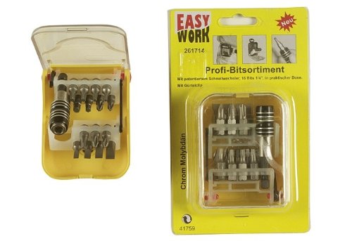Preisvergleich Produktbild EW Profi Bitsortiment 17-tlg.