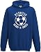 Hat-Trick Designs Everton Football Baby/Kids/Childrens Hoodie Sweatshirt-7-8Yrs-Royal Blue-Born & Bred-Unisex Gift