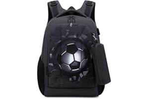 Cusangel Children's Backpack Girls Boys Teenagers School Backpack Ergonomic & Adjustable School Bag Weatherproof Backpack Children with Chest Strap