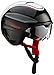 Produktbild Cratoni Fahrradhelm Vigor, black-white-red glossy, L (58-59 cm), 111105A3