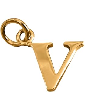 Thomas Sabo–Thomas Sperren PE609–413–12Special Addition Buchstabe V Anhänger Silber vergoldet