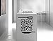 Produktbild Wandtattoo No.UL1003 QR-Code KUECHE Küche Handy Witzig Internet Text, Farbe:Königsblau;Größe:63cm x 60cm