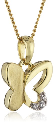 Zeeme for Kids Kinder Halskette 8 Karat 333 Gold gelb Gelbgold teilrhodiniert Zirkonia weiß 38.0 cm 500341191-38Z