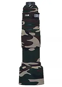 LensCoat lcn200500fg Nikon 200-500 Camouflage Neoprene Camera Lens Protection Sleeve, Forest Green Camo