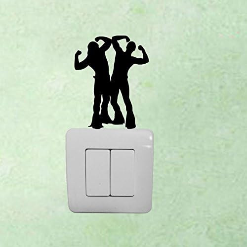 QIANGTIE Young Bucks Bullet Club Fashion Bedroom Vinyl Wall Decal Switch Sticker Decor