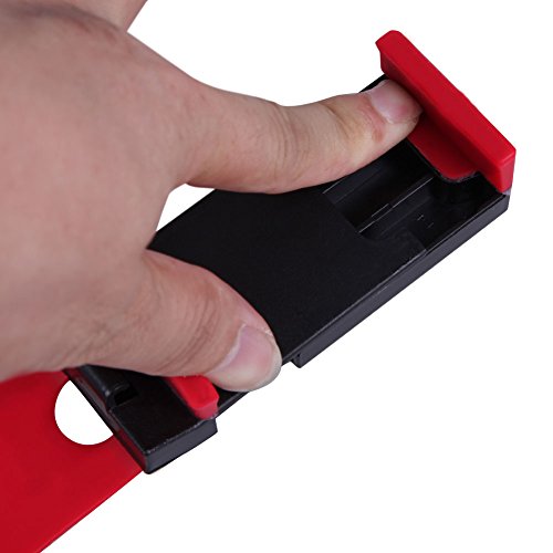 Demiawaking Supporto Universale Porta Cellulare da Volante Auto per iPhone Smart MP4 Phone GPS